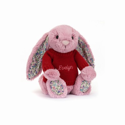 Jellycat Blossom Tulip Konijn with Red Jumper | BT1830549